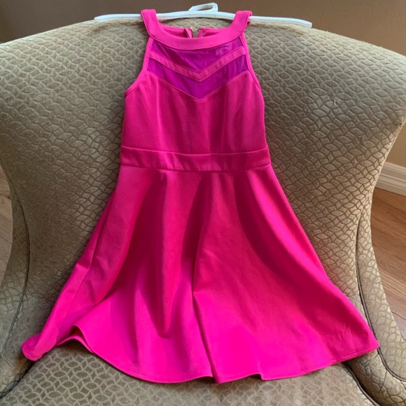 nickie lew Other - Nickie Lew girls’ dress, sz 8, worn once, hot pink